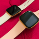 Smartwatches don’t have to all look like this!!! Left, Apple Watch Series 4. Right, Fitbit Versa 2.